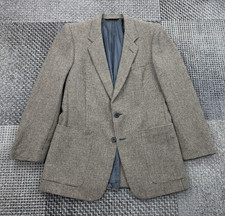 Blazer Christian Dior Monsieur 36R lana pied de poule USA ACTWU Union danneggiato