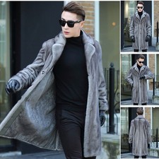 Parka uomo pelliccia visone
