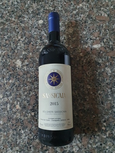 Sassicaia 2015 con - , velina