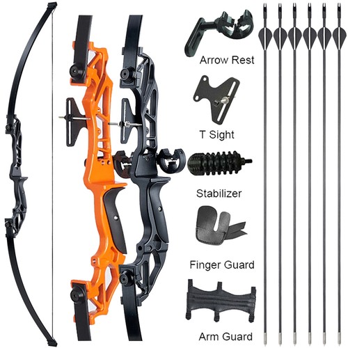 Set arco ricurvo tiro - arco,