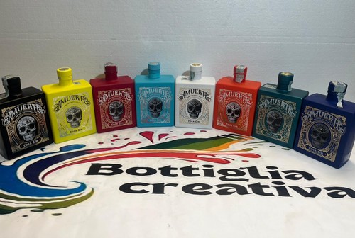 Bottiglia vuota gin amuerte - bottiglia,