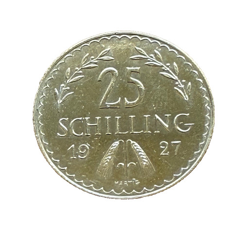 Austria 1927 oro scellini - 1927, 25