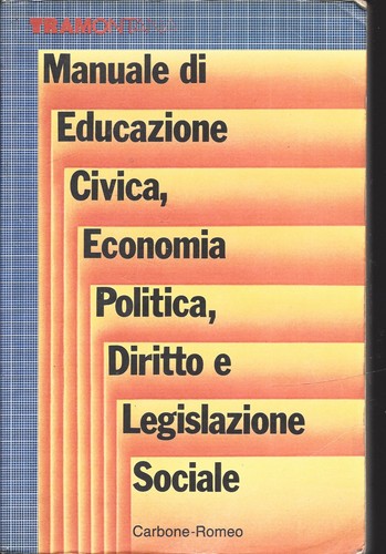 Manuale educazione civica - manuale,