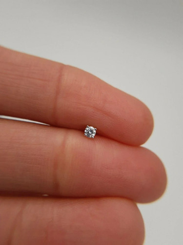 Perno naso piercing - , forma