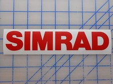 Adesivo simrad 5 7 - adesivo, 3"