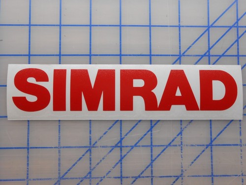 Adesivo simrad 5 - adesivo, 5.5"