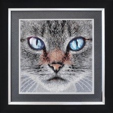 Kit ricamo perline gatto