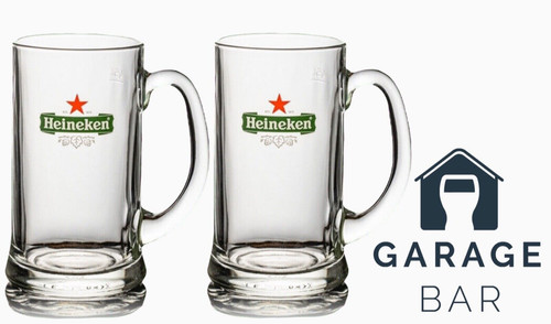 Set heineken beer glasses - 2,