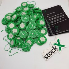 10X Stock X Tag Set New