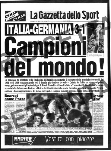 Gazzetta dello sport 1982 - la,