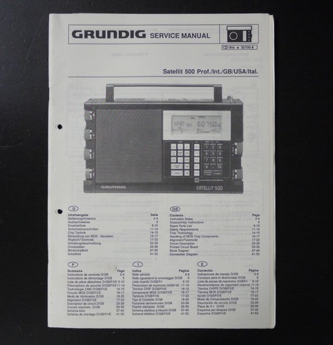 Originale grundig satellite - originale,