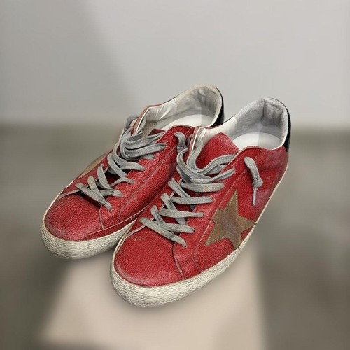Sneakers golden goose red - red, star