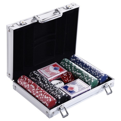 Valigetta poker alluminio con - alluminio,