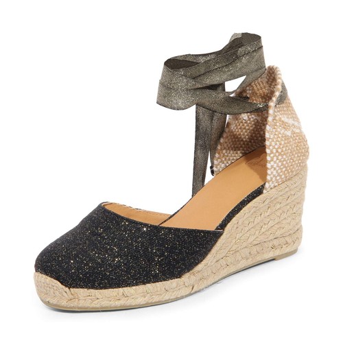 I1319 espadrillas zeppa donna