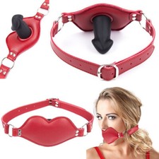 Morso sadomaso gag rosso dildo - gag,