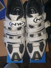 SCARPE CICLISMO STRADA UOMO NORTHWAVE  80101006 51  VERTIGO PRO WHITE/BLACK/SILV