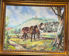 Dipinto a Olio Ackerlandschaft