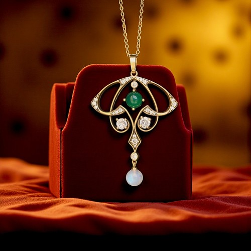 Collana pendente dorato - collana,