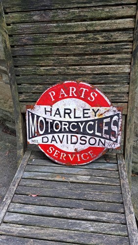 Insegna moto harley davidson - insegna,