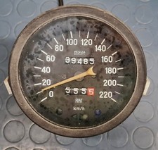 Fiat 124 coupè tachimetro