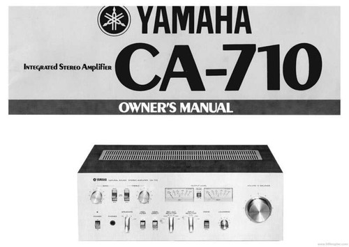 Yamaha 710 amplificatore - yamaha, ca-710
