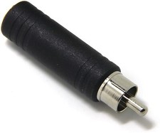 Cheyenne Hawk Pen Alimentatore Tatuaggio 1/4" 6,35mm Femmina - Adattatore Spina RCA Maschio