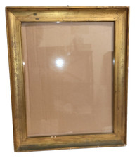 grande CORNICE in legno con vetro -  per quadri -    cm 49x60