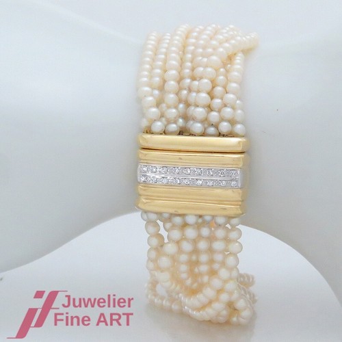 Bracciale perle coltivate - -,