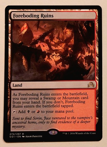 Mtg magic rovine nefaste - mtg,