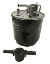 PER AUDI A8 3.0 TDI D3 ASB FILTRO CARBURANTE E VALVOLA CARBURANTE SPURGO...