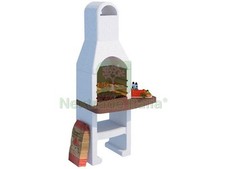 1PZ BARBECUE IN CEMENTO