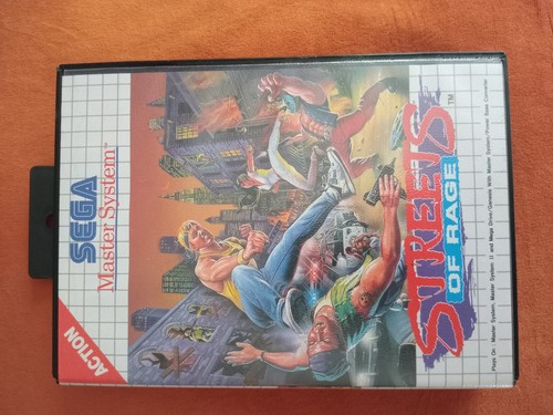 Jeu boite master system pal - boite,