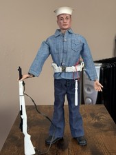 Action Man Vintage VGC Navy