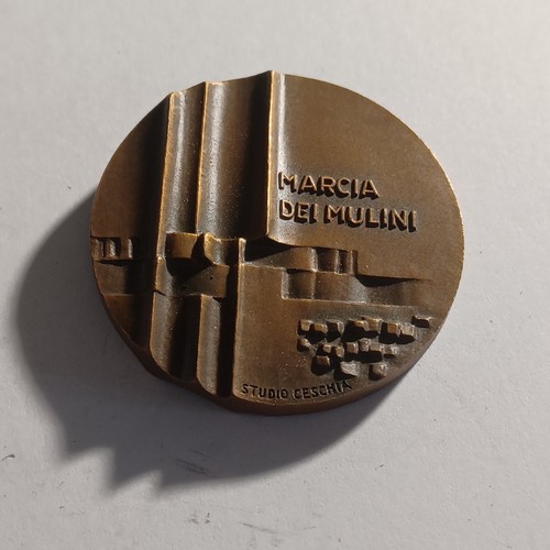 Medaglia marcia dei mulini - marcia,