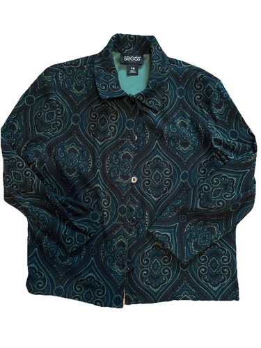 Blazer camicia donna paisley - blazer,
