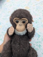 Hasbro Pelliccia Real Furreal Friends Coccola Scimpanzé Scimmia Neonato 8” Testata Funzionante