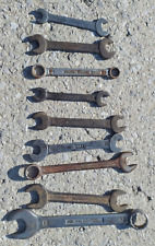 Set di 9 chiavi a forchetta varie misure con USAG da 30" - USATE in BUONO STATO