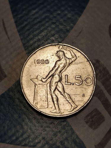 Lire 1956 tipo - 50, 1°