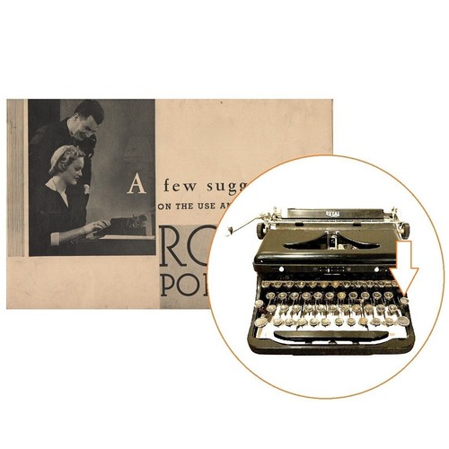 Macchina scrivere royal - macchina, da