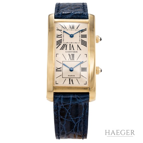 Cartier tank cintrée dual - cartier,