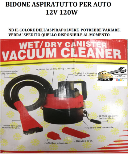 Bidone aspirapolvere - bidone,