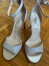 NERO GIARDINI E116531DE T.DESIDERIO ,SANDALO TESSUTO GLITTERATO TALLONE CHIUSO