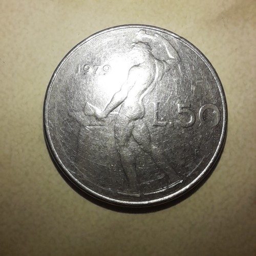 Moneta lire 1979 errore - moneta,
