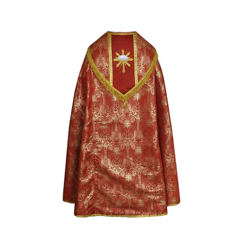 Set cope stole - &, rosso