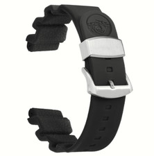 20-22 mm per cinturino orologio in gomma siliconica NERO SRP779 SRPC91