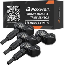 4x Sensore pressione pneumatici XRDE032 TPMS TPMS nero per Ford Fiesta Focus Galaxy