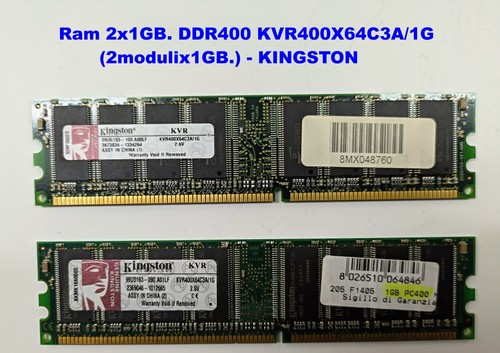 Ram 2x1gb ddr400 - ram,