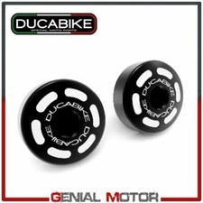 Kit Tappi Telaio Centrale Nero TTF04D Ducabike Ducati Monster 696 2008 > 2014