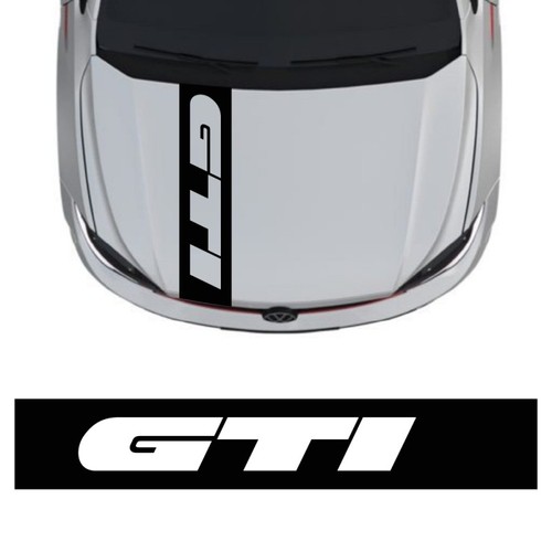 Adesivi striscia cofano gti - adesivi,