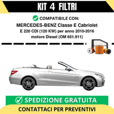 Kit 4 Filtri Tagliando per